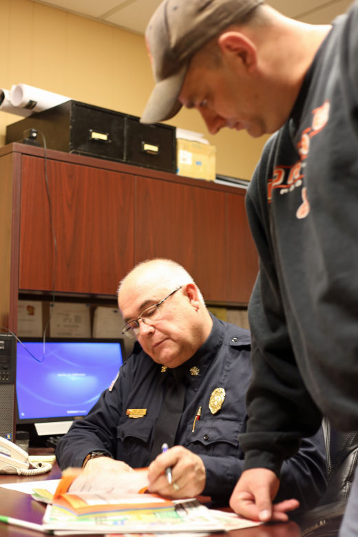 35 years with Portage Fire Department